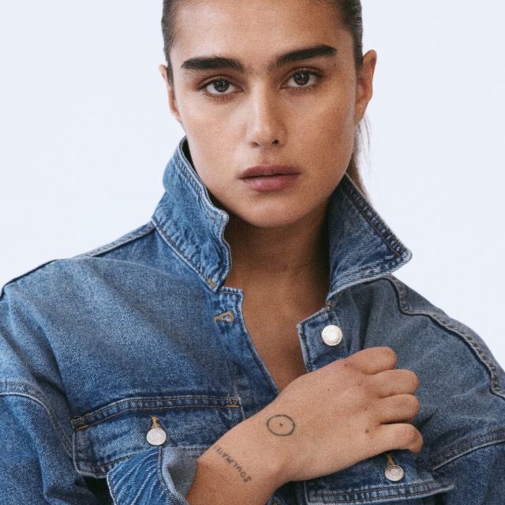 H&M Blue Denim Jacket - Picture 3 of 8